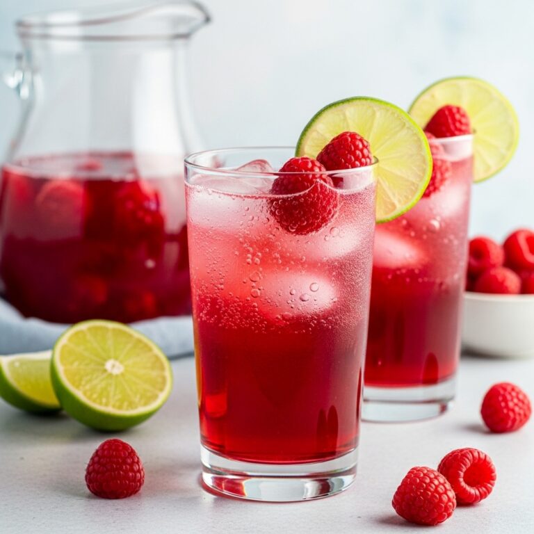 Raspberry Lime Rickey