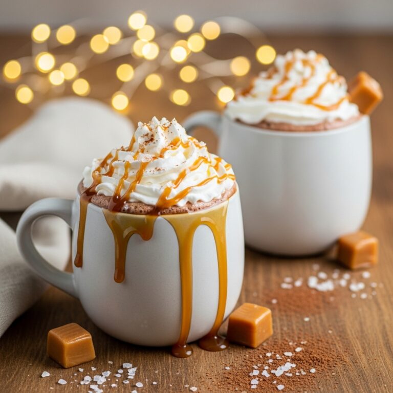 Salted Caramel Hot Chocolate Virgin