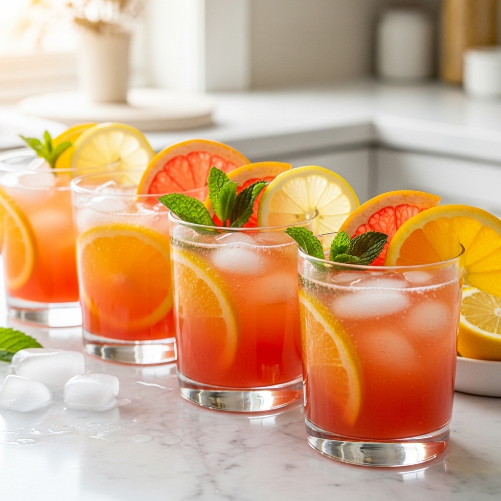 Seasonal Citrus Sparkler
