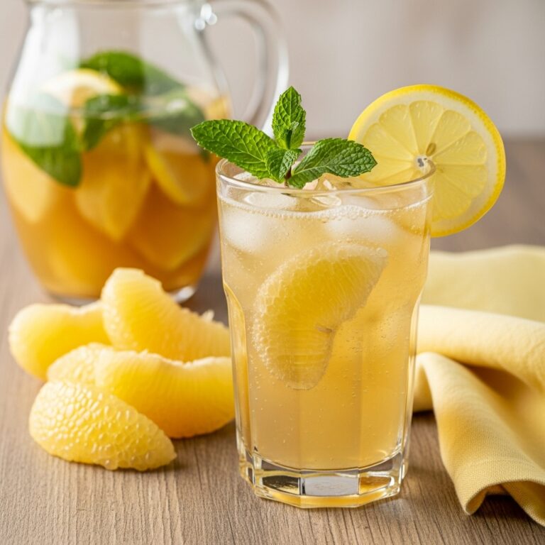 Sparkling Jasmine  Pomelo Tea