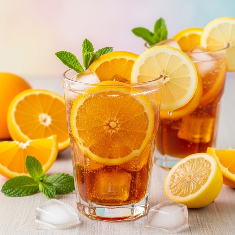 Sparkling Rooibos Citrus Tea