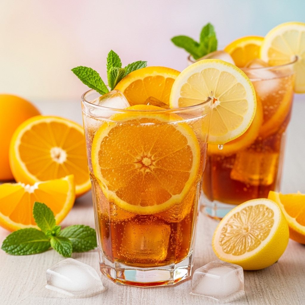 Sparkling Rooibos Citrus Tea