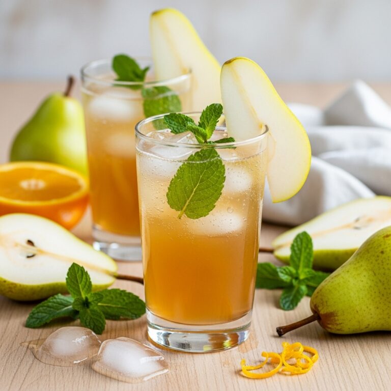 Spiced Pear Cooler