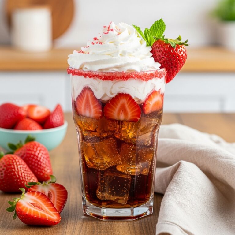 Strawberry Cream Dirty Dr Pepper