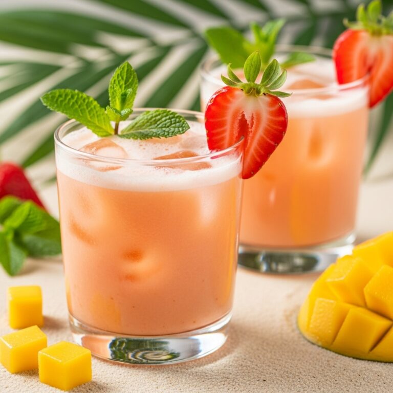 Strawberry Mango Colada