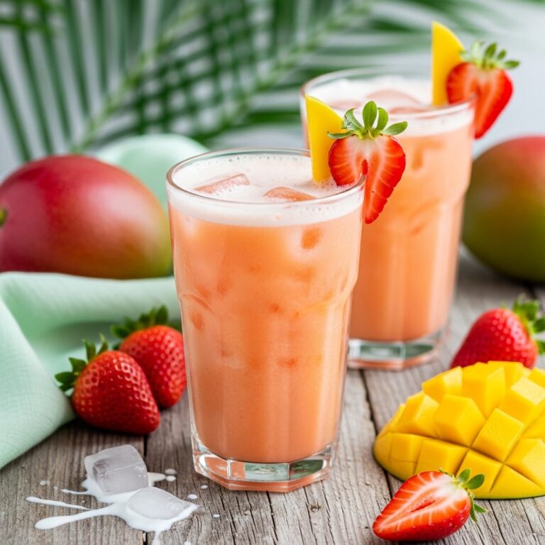 Strawberry Mango Colada