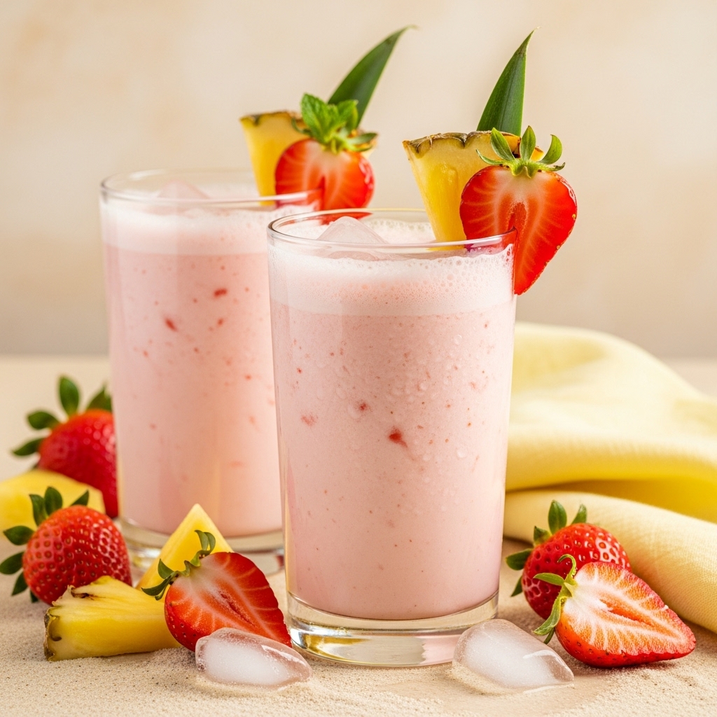 Strawberry Pineapple Colada