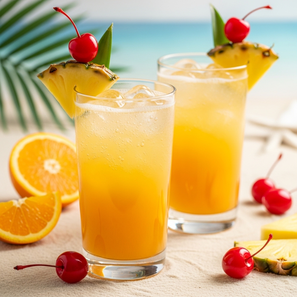 Tropical Sunrise Mocktail
