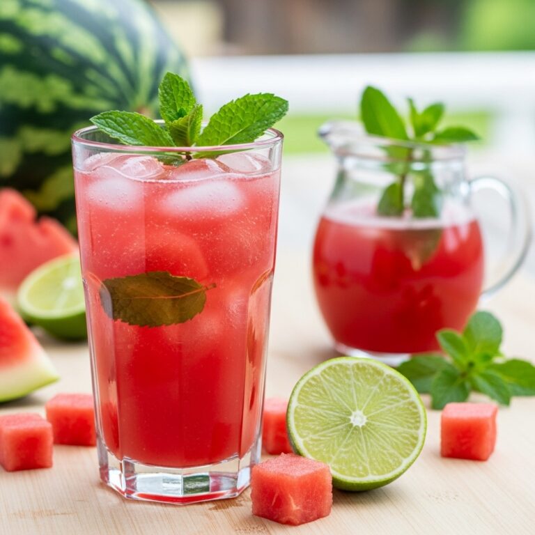Watermelon Mint Agua Fresca